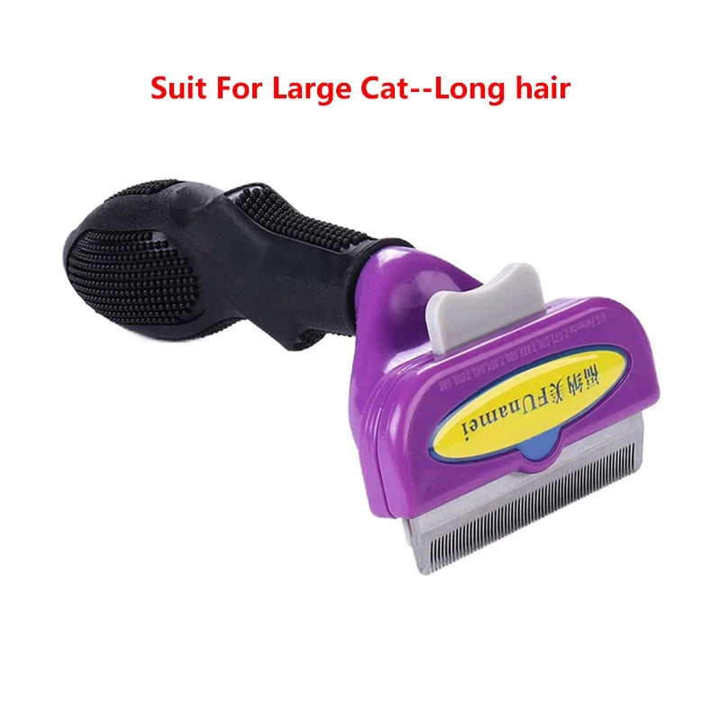Pet Cat Hair Removal Comb Grooming Brush for Cats Dogs