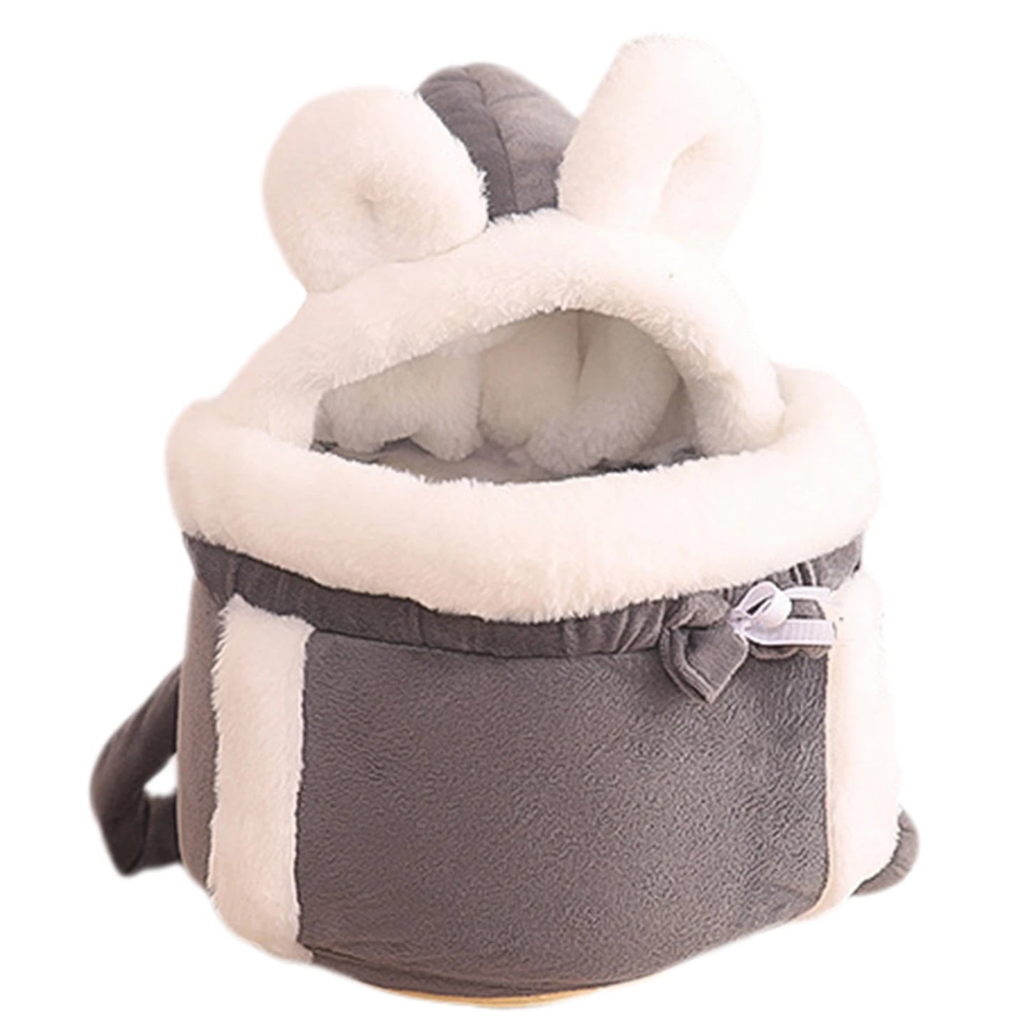 Plush Pet Carrier Backpack for Cats Dogs Outdoor Travel