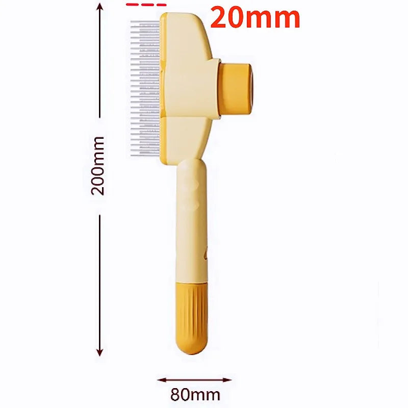 Self-Cleaning Dog Comb and Grooming Brush for Pets