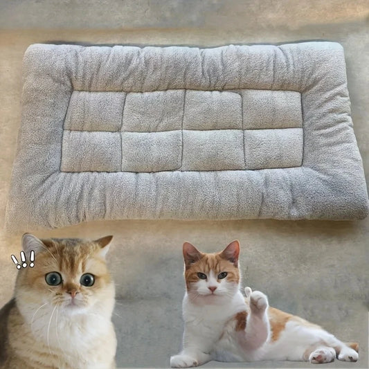 Large Plush Dog Bed Sofa Thick Soft Comfortable Pet Mat