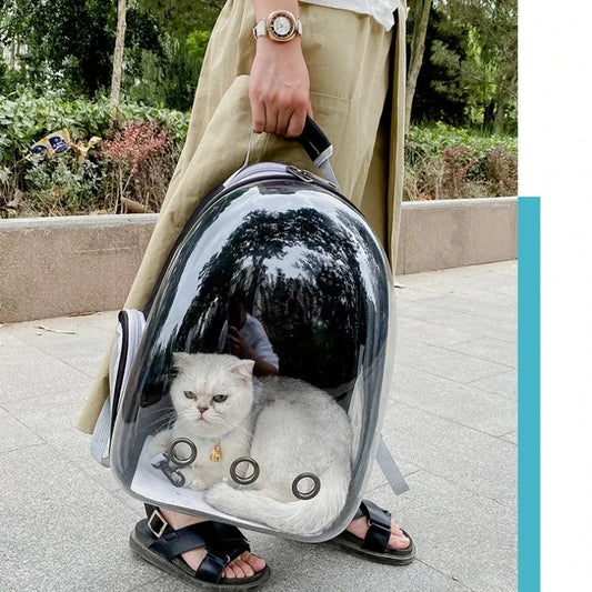 Breathable Pet Carrier Backpack Comfortable Travel Outdoor Cats Dogs