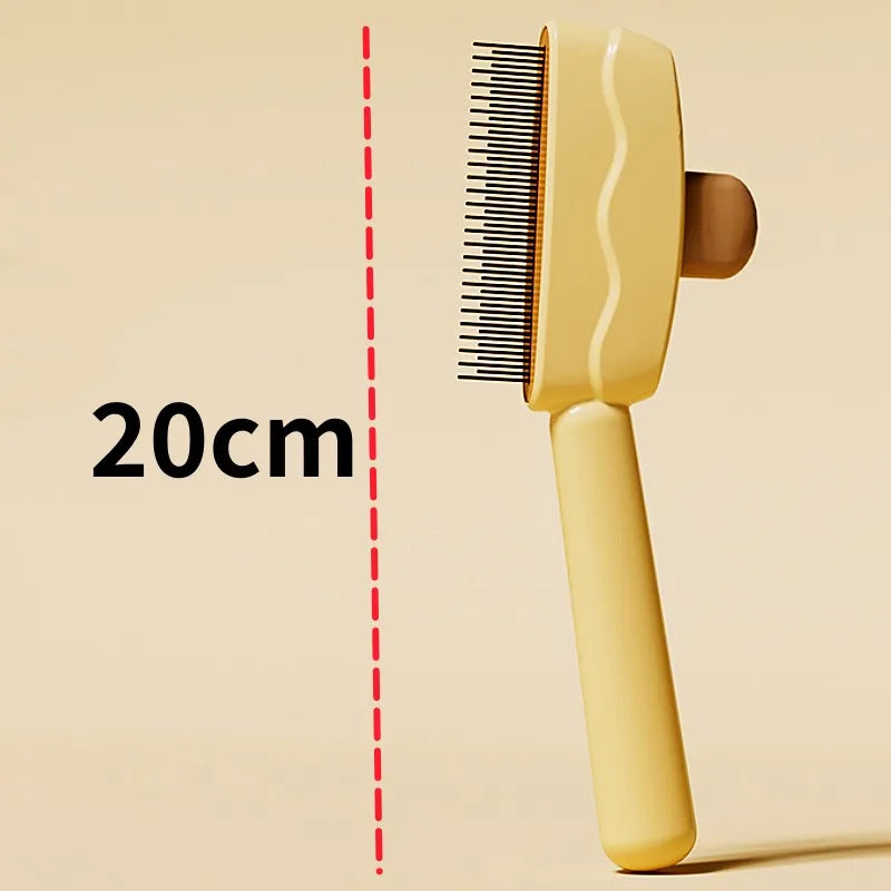 Self-Cleaning Dog Comb and Grooming Brush for Pets