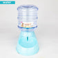 Pet Feeding Bowls for Cats Dogs with Water Dispenser