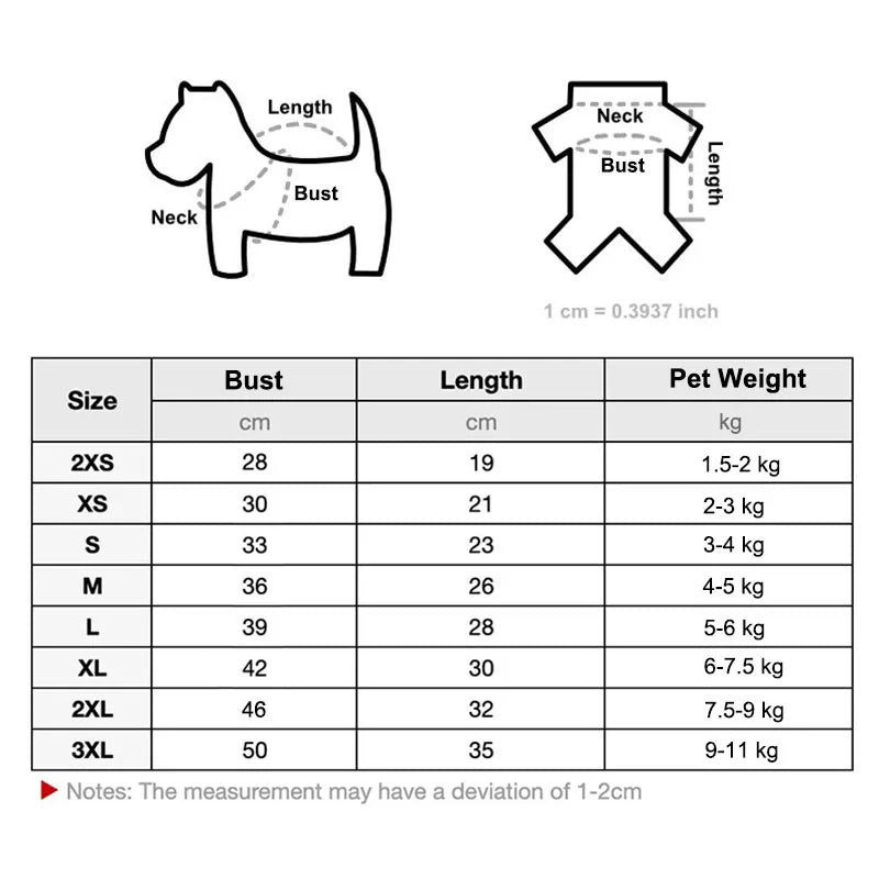 Autumn Winter Pet Vest Cute Heart Print Dog Clothes