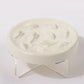 Raised Anti-Choke Cat Food Bowl Slow Feeder for Cats