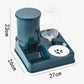 2-in-1 Automatic Cat Feeder and Water Dispenser Set