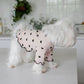 Autumn Winter Pet Vest Cute Heart Print Dog Clothes