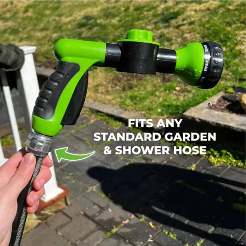 High-Pressure Adjustable Dog Shower Sprayer with 3 Cleaning Modes