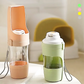 Foldable Outdoor Pet Drinking and Feeding Bottle 2-in-1