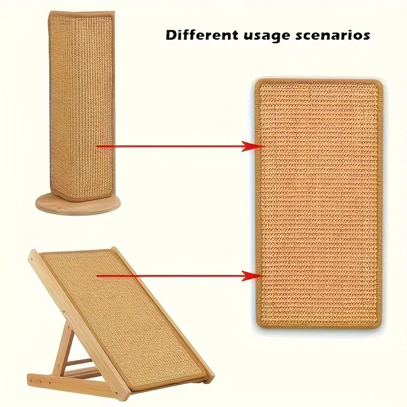 Thick Sturdy Cat Scratch Board Safe Sofa Exercise Relaxation