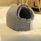 Winter Cozy Cat Bed Enclosed Plush Pet House