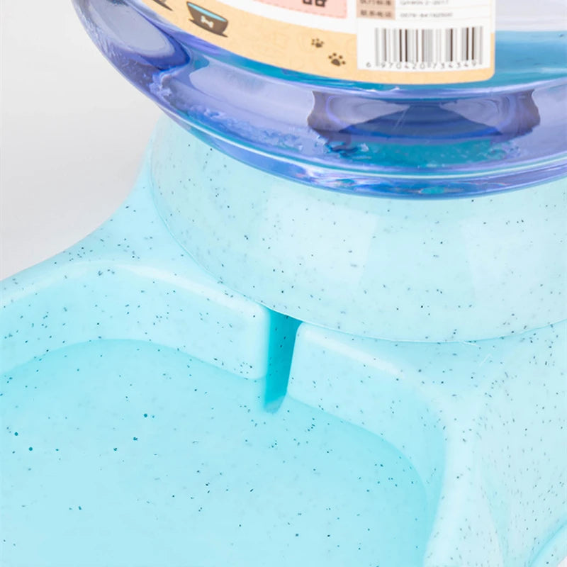 Pet Feeding Bowls for Cats Dogs with Water Dispenser