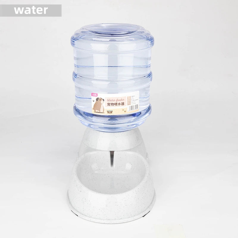Pet Feeding Bowls for Cats Dogs with Water Dispenser