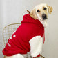 Winter Warm Dog Sweatshirt Cotton Fleece Christmas Clothes Large
