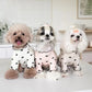 Autumn Winter Pet Vest Cute Heart Print Dog Clothes