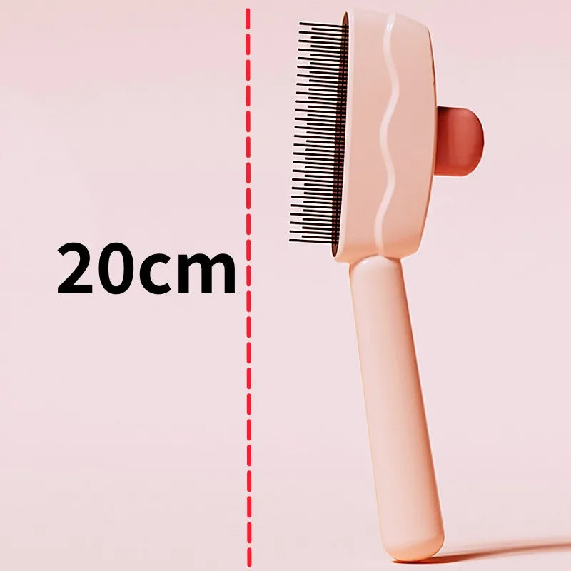 Self-Cleaning Dog Comb and Grooming Brush for Pets