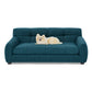 Soft Pet Sofa with Backrest and Armrests for Pets