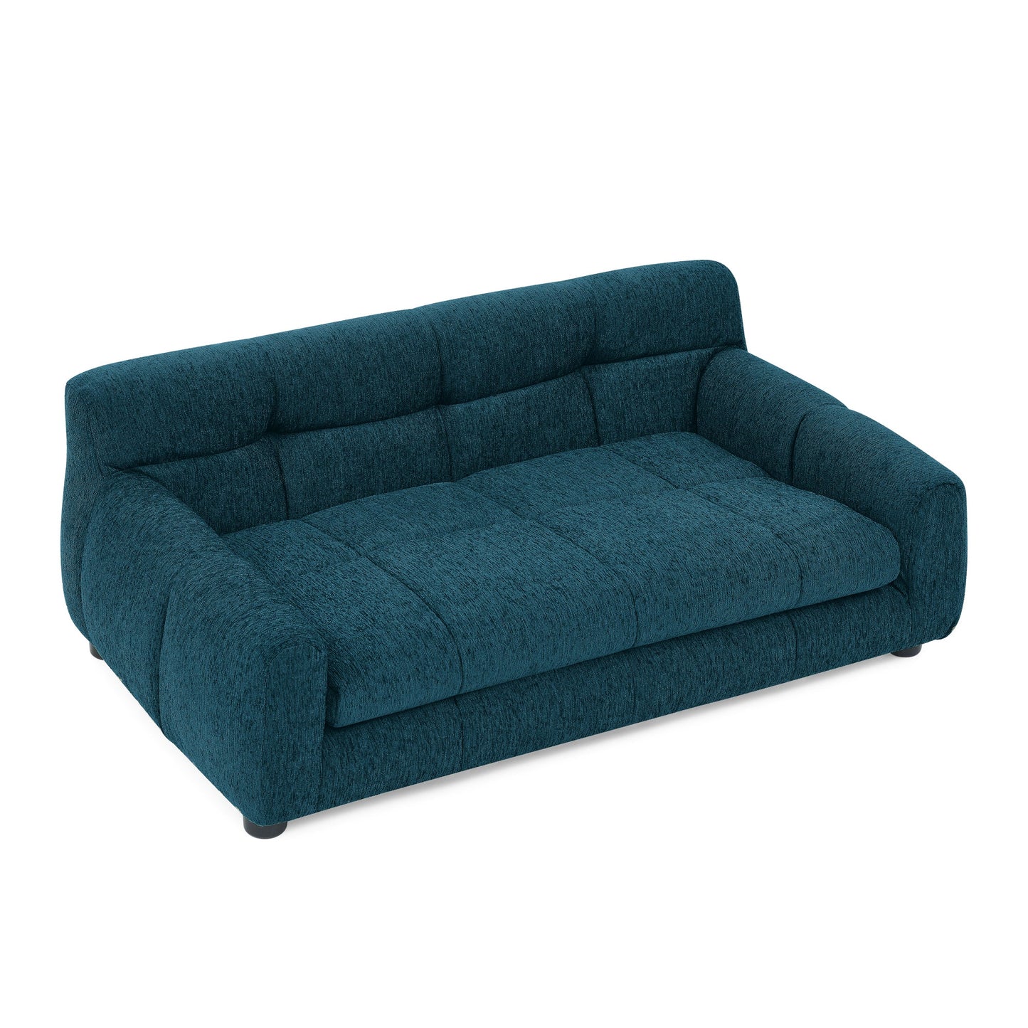 Soft Pet Sofa with Backrest and Armrests for Pets